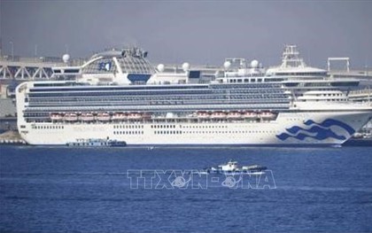 Thêm 88 trường hợp nhiễm virus Corona trên du thuyền Diamond Princess