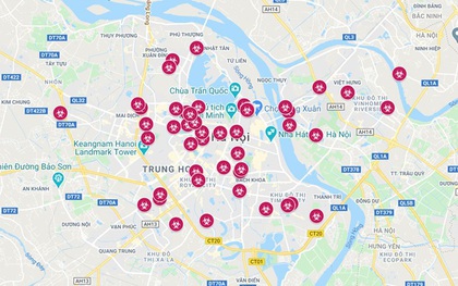 Google nói gì về bản đồ dịch COVID-19 tại Hà Nội đang được lan truyền