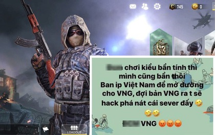 Call Of Duty Mobile: Trẻ trâu kêu gọi "hack nát server VNG" khi ra mắt, chán hẳn ý thức game thủ Việt