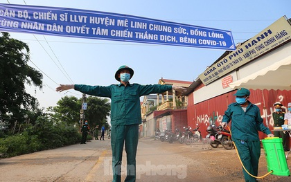 Thôn Hạ Lôi trước ngày dỡ phong toả "nội bất xuất, ngoại bất nhập"