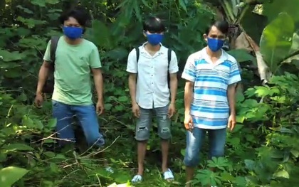 Cách ly ba thanh niên vượt biên trái phép từ Lào về Việt Nam