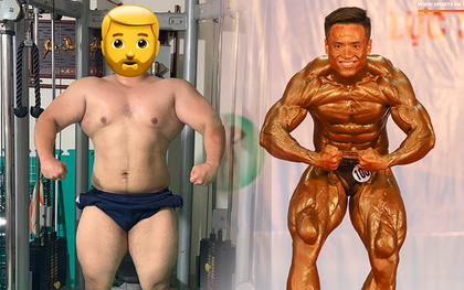 Từ 146 kg, chàng trai béo phì lột xác thành nhà vô địch tuyệt đối ở Giải thể hình danh giá nhất Việt Nam