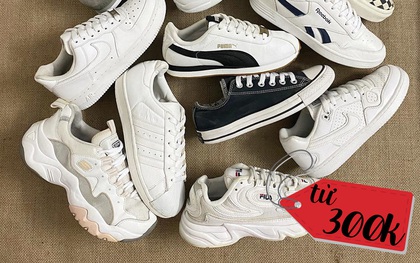 Cầm 300k trong tay tự tin mua được một đôi sneaker secondhand "xịn sò"