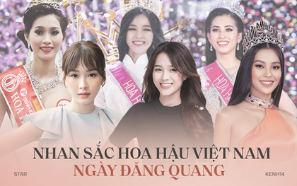 Nhan sắc dàn Hoa hậu Việt Nam lúc đăng quang: Tiểu Vy được báo quốc tế ca ngợi, Mai Phương Thuý nhận "gạch đá", còn Đỗ Thị Hà?