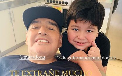 Lời nhắn cuối cùng của huyền thoại Maradona gửi cho bạn trai của tình cũ trước lúc mất: "Hãy chăm sóc cô ấy và thiên thần nhỏ của tôi"