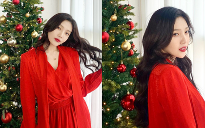 Joy (Red Velvet) khoe vài bức ảnh mà được tôn luôn thành "nữ thần Giáng sinh", visual sắp soán ngôi cả Irene mất rồi!
