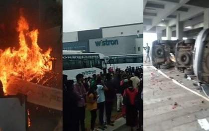 Bạo loạn bùng phát ở nhà máy sản xuất iPhone tại Ấn Độ