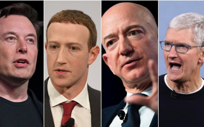Top CEO công nghệ được lòng nhân viên nhất thế giới: Sếp Facebook và Amazon gây bất ngờ lớn!