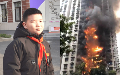 Chung cư bị cháy, cậu bé 9 tuổi bình tĩnh làm một hành động góp phần cứu sống tất cả người dân trong khu nhà