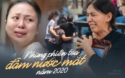 Những phiên tòa đẫm nước mắt năm 2020: Yêu đương mù quáng, sự hối hận muộn màng và tiếng khóc nức nở sau những lỗi lầm