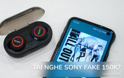 Tai nghe Sony hàng fake trên mạng bán chỉ 150k: Rõ là hàng giả mà vẫn đầy người mua, nhận cả trăm đánh giá 5 sao