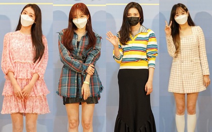 Sự kiện lạ xứ Hàn: Dàn sao nữ khoe sắc bất chấp bịt khẩu trang, Hani đọ chân dài cực gắt với YooA, riêng Sunmi bị chê "dừ" chát