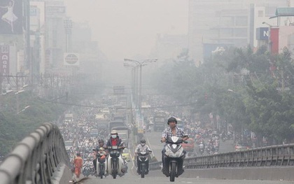 Nồng độ bụi ở Hà Nội tăng cao báo động