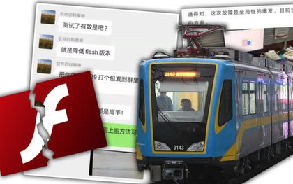 Adobe Flash bị khai tử làm mạng lưới đường sắt của cả một thành phố ở Trung Quốc phải dừng hoạt động