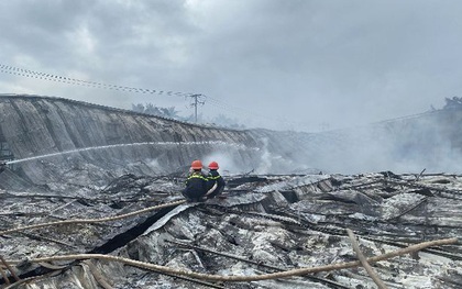 Bình Định: Cháy dữ dội ở công ty may, thiệt hại ước tính hơn 10 tỉ đồng