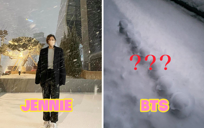 Hàn Quốc vừa có tuyết rơi cái là hội idol kéo nhau ra ngoài check-in, “lạ lùng” nhất là style của BTS
