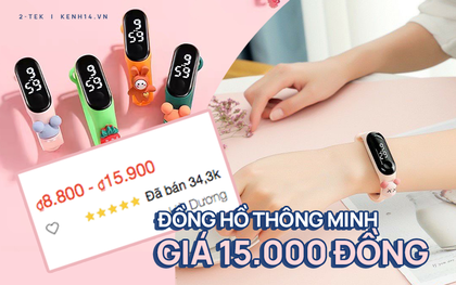 Trên tay đồng hồ thông minh giá rẻ chỉ 15K, nhưng sao mỗi tháng "chốt đơn" hơn 2.000 cái?