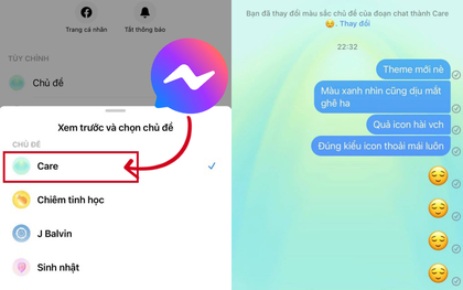 Messenger vừa tung ra theme mới với tên "Care", vì sao người dùng phải cập nhật ngay?