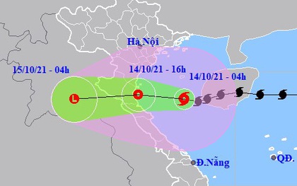 Bão số 8 đổ bộ vào từ Thanh Hóa - Quảng Bình chiều nay 14/10