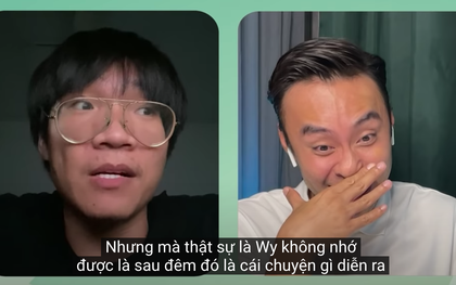 Tham gia talk show, Wowy từng say mèm, chửi thề, nôn thốc nôn tháo tắc cả bồn rửa mặt