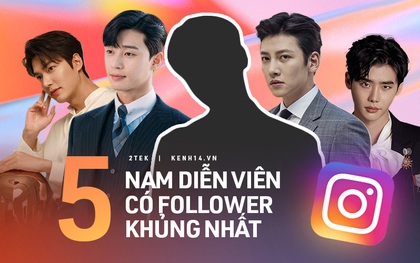 Top 5 nam diễn viên có follower khủng nhất Kbiz: Lee Min Ho đứng đầu thuyết phục, nhưng vị trí thứ 2 thuộc về "nam thần mặt đơ" lại gây tranh cãi?