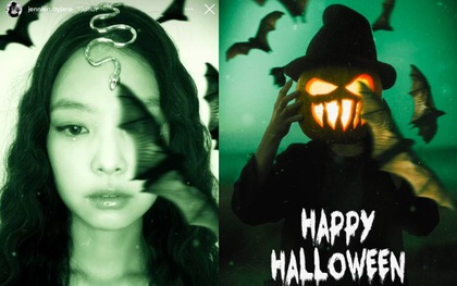 Soi app chụp ảnh Halloween 3D xịn xò của Jennie (BLACKPINK), fan muốn "cheap moment" cũng phải chịu chi nhé!