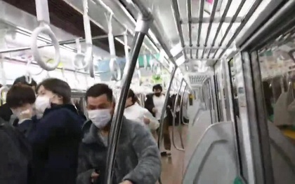 Tấn công trên tàu điện ngầm ở Nhật Bản khiến nhiều người bị thương