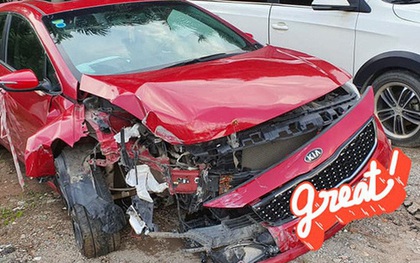 Ngân hàng phát mại xe Kia Cerato 2018 "nát bét" giá 338 triệu đồng