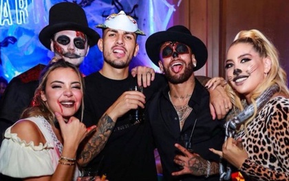 Ngày Halloween của sao bóng đá: Neymar cùng các chiến hữu hóa thân ghê rợn, nhưng Ronaldo và Messi sắm vai "mất tích"