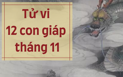 Tổng quan 12 con giáp tháng 11: Tuổi Thân có bước ngoặt mới, Tuất tiền bạc rủng rỉnh, riêng Thìn phải đặc biệt đề phòng