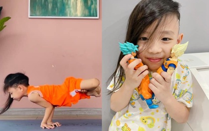 Nhóc tỳ nhà 1 sao nữ Vbiz mới 6 tuổi đã có kỹ năng yoga thuần thục, đến người lớn xem cũng phải choáng váng!