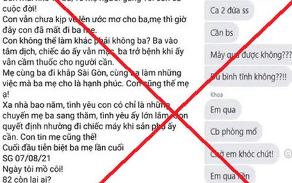 Tin mới vụ "bác sĩ Trần Khoa rút ống thở của ba mẹ nhường người khác"