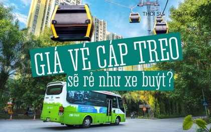 Tập đoàn đề xuất xây cáp treo ở Hà Nội: Giá vé rẻ ngang xe buýt, mỗi tiếng chở 8.000 khách