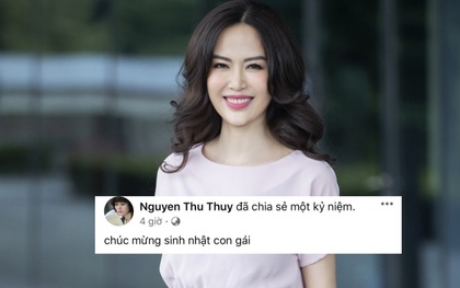 Hơn 5 tháng sau khi qua đời, Facebook cố Hoa hậu Thu Thuỷ bất ngờ chia sẻ lại bài đăng đặc biệt khiến nhiều khán giả xúc động