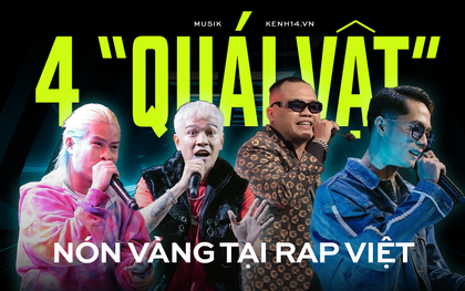 Dân mạng nói về 4 chủ nhân "nón vàng" Rap Việt: Liệu có thể nhìn ra được Quán quân mùa 2 chưa?