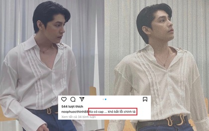Bị netizen bắt bẻ lỗi chính tả, Noo Phước Thịnh cồng kềnh sửa lại đến 4 lần và cú "ôm cua" không ai ngờ tới!