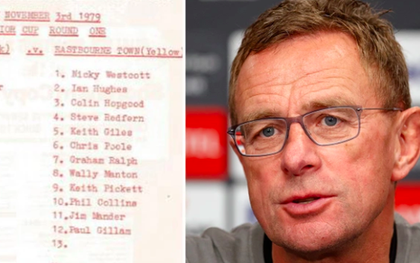 Ký ức kinh hoàng của HLV tạm quyền MU - Ralf Rangnick tại Anh: Gãy 3 xương sườn, thủng phổi