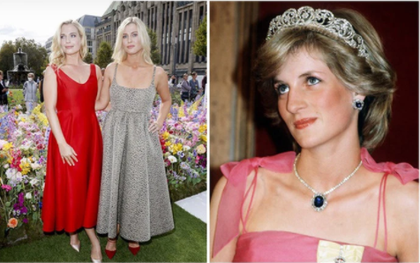 Lộ diện 2 cháu gái song sinh đẹp tựa nữ thần của Công nương Diana, hậu duệ của gia tộc đình đám