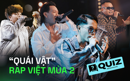 Xưng là "rap fan tháng 10", bạn có biết hết về dàn "quái vật" tham dự Rap Việt mùa 2?