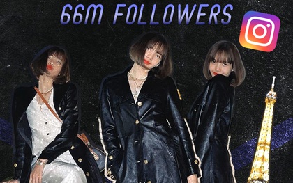 Lisa (BLACKPINK) cán mốc 66 triệu follower Instagram, đứng đầu Kpop với loạt kỷ lục khủng "đố ai làm lại"!