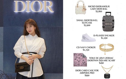 Bóc giá mẫu ốp AirPods Dior của "tình đầu quốc dân" Suzy, nhìn giá mà choáng váng vì đắt hơn cả iPhone 13?