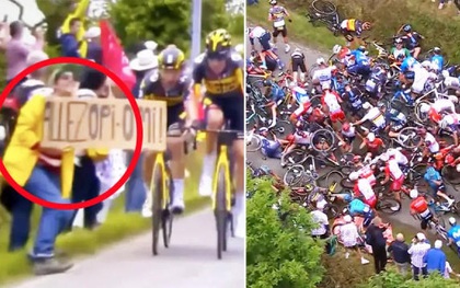 Gây tai nạn "tồi tệ nhất lịch sử Tour de France", fan nữ nhận án phạt... bằng một cái bánh mì kẹp thịt!