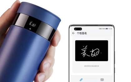 Huawei ra mắt bình giữ nhiệt thông minh, giá 500.000 đồng