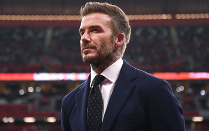 David Beckham tỏa thần thái ngút ngàn khi dự khán trận chung kết giải đấu tiền World Cup