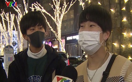 Người dân Nhật Bản đón Giáng sinh và Năm mới nhộn nhịp hơn năm ngoái