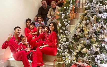 Sao bóng đá rộn ràng đón Giáng sinh: Đại gia đình Ronaldo thực sự chiếm spotlight