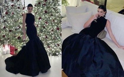 Nữ hoàng đêm Giáng sinh chính thức lộ diện: Kendall Jenner "lên đồ" lồng lộn, visual tượng tạc khiến 5 triệu người sửng sốt