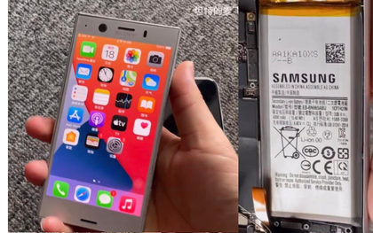 Cõi mạng thán phục "pháp sư Trung Hoa" khi độ chiếc điện thoại vỏ Sony, hệ điều hành iOS và pin Samsung!