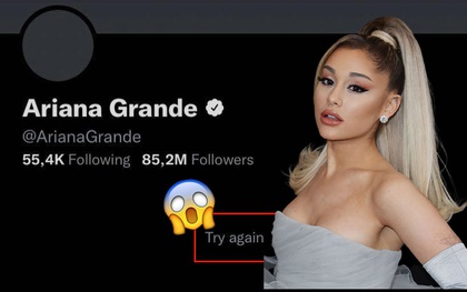 Tài khoản Twitter với hơn 85 triệu follower của Ariana Grande đột nhiên "bay màu", chuyện gì đã xảy ra?