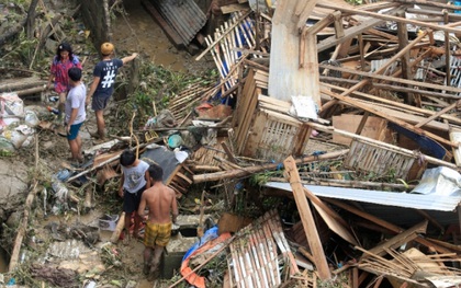 Siêu bão Rai làm 389 người ở Philippines thiệt mạng